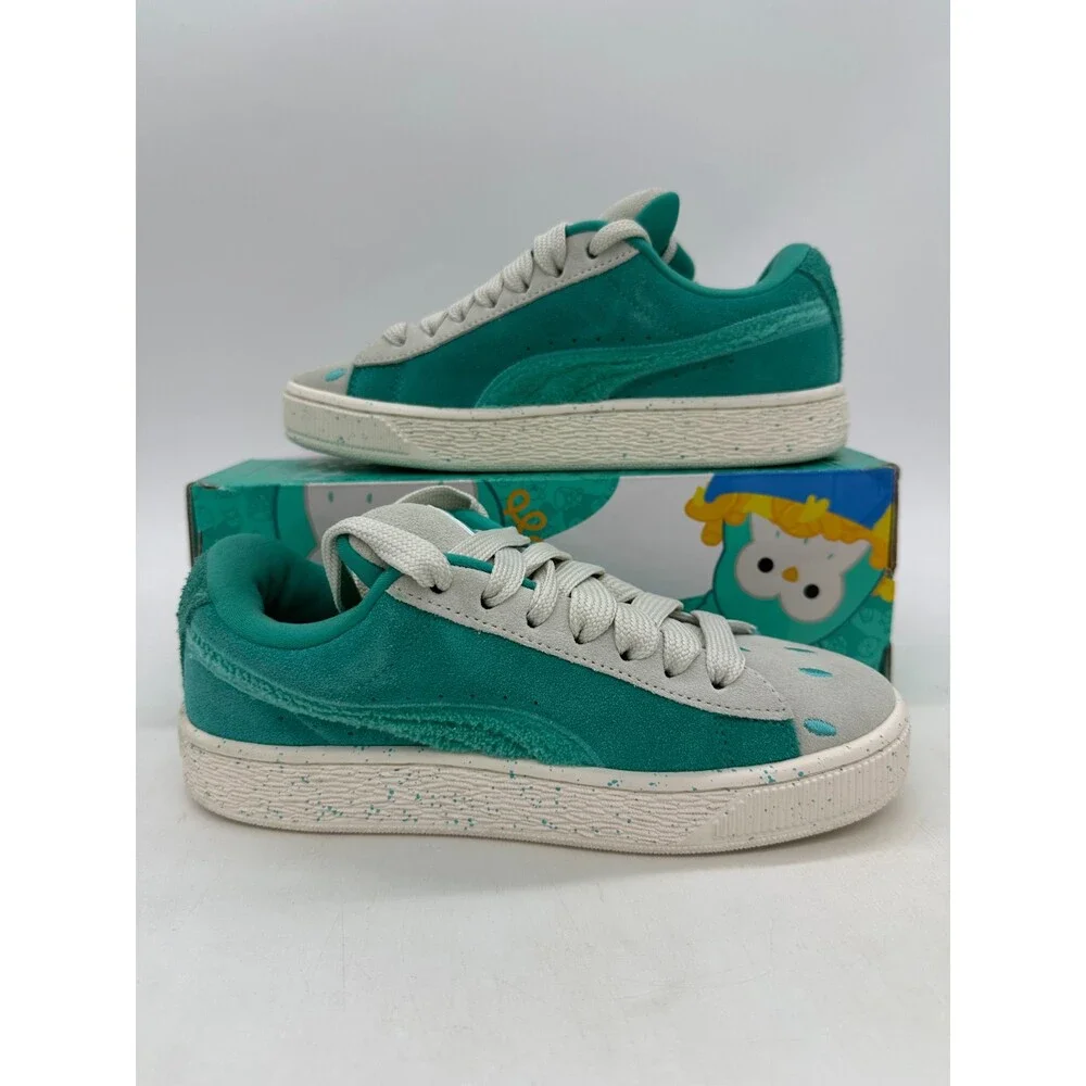 Puma Suede XL Squishmallows Women's Size 6 Blue White Athletic Shoes 399421 01